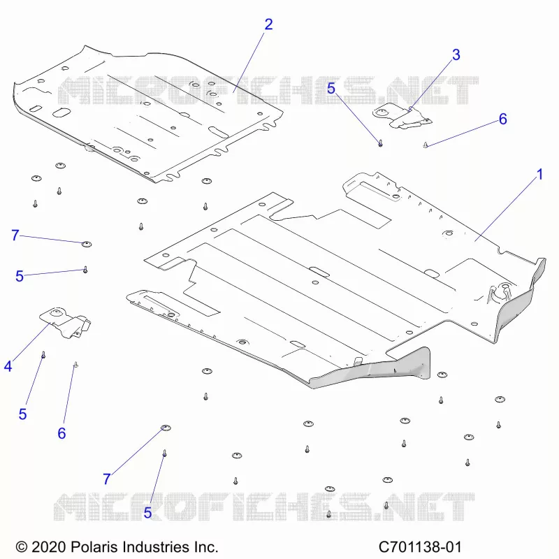 CHASSIS, SKID PLATES