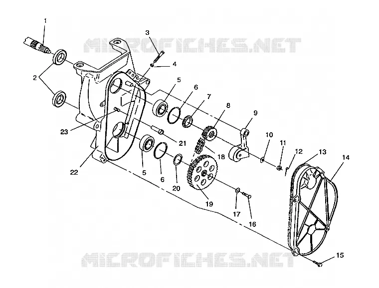 CARTER DE CHAINEE ASSEMBLY  RXL/0930768 AND RXL SKS/0930568 (4922992299017A)