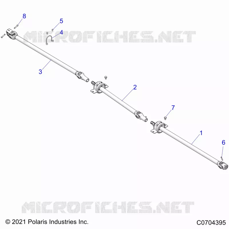 SYSTÃˆME DE TRANSMISSION, FRONT PROP SHAFT