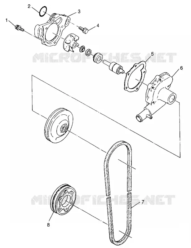 POMPE A EAU 440 LC 0972760 (4938353835C006)