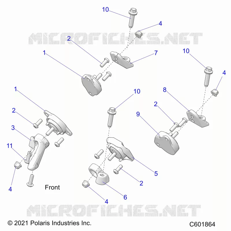 MOTEUR, MOUNTING & LONG BLOCK