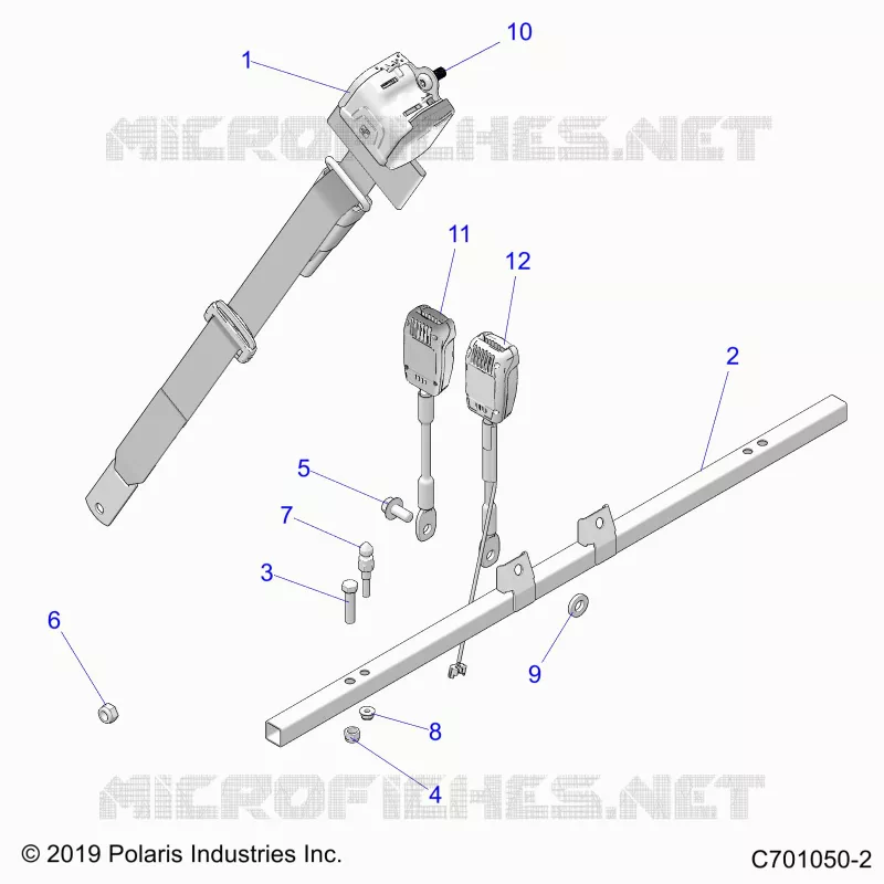 SIEGE MOUNTING AND BELTS
