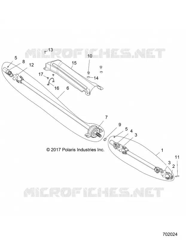 DRIVE TRAIN, ARBRE DE TRANSMISSION AVANT