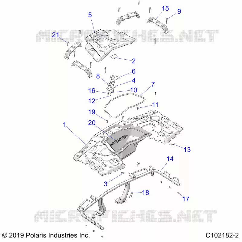 CARROSSERIE ARRIERE RACK