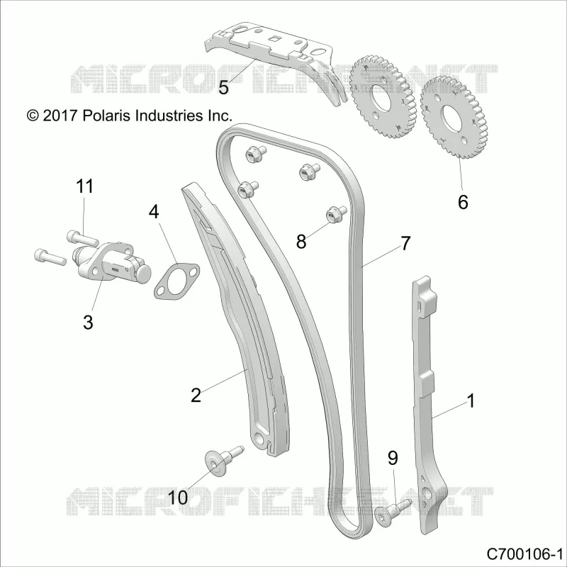 CHAINE DE DISTRIBUTION AND TENSIONER