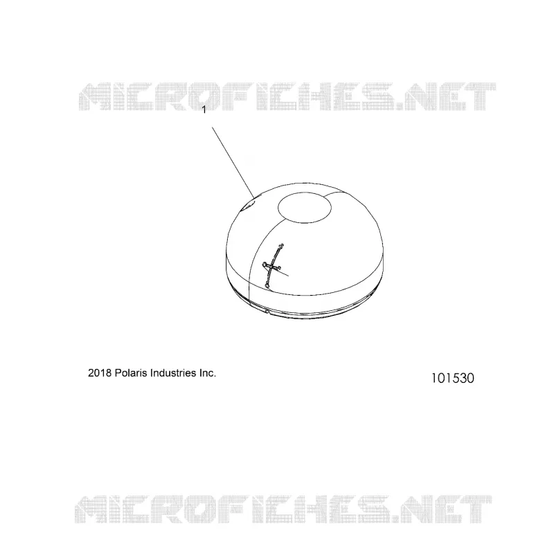BODY, POMPE A CARBURANT COVER