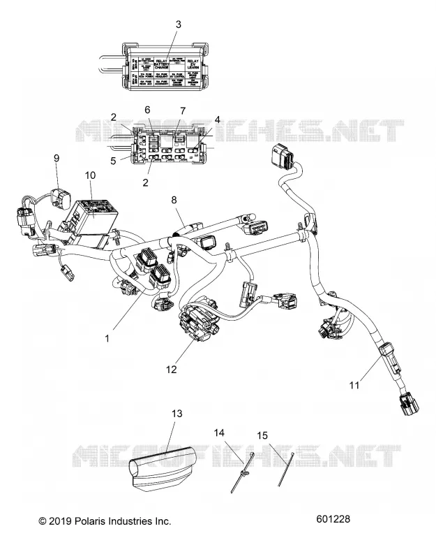 ELECTRICITE, MAIN WIRE HARNESS