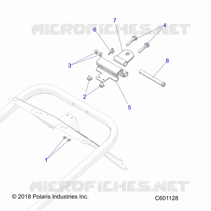 CHASSIS, HITCH ASM.