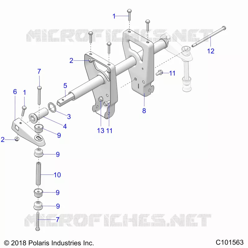 SUSPENSION, BARRE DE TORSION