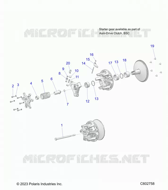 SYSTÃˆME DE TRANSMISSION, CLUTCH, PRIMARY