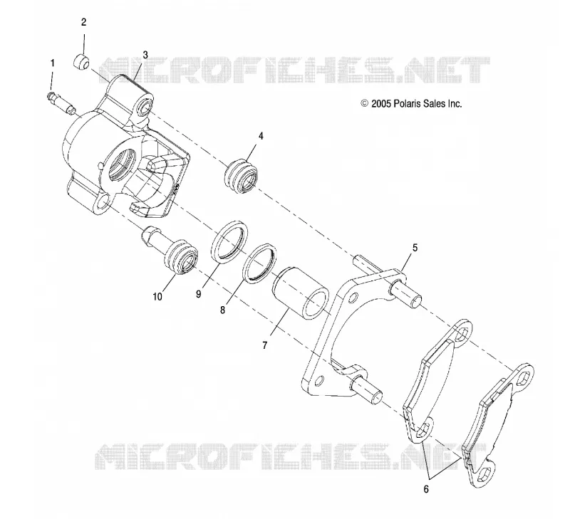 FREIN ARRIERE CALIPER