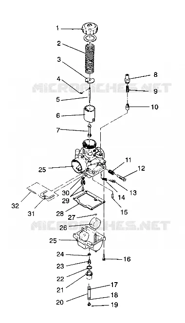 CARBURATEUR LITE GT/0933133 (4923232323032A)