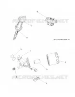 ENGINE, FILTRE A HUILE AND DIPSTICK