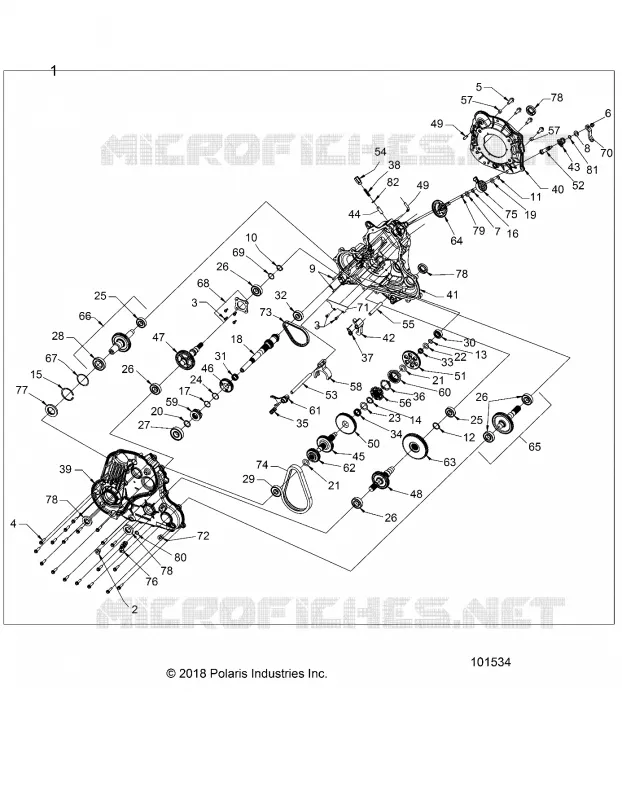 DRIVE TRAIN, PONT PRINCIPAL