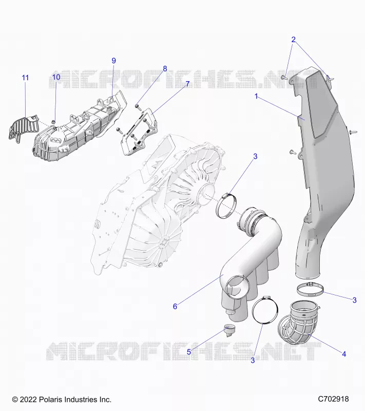 SYSTÃˆME DE TRANSMISSION, CLUTCH COVER DUCTING