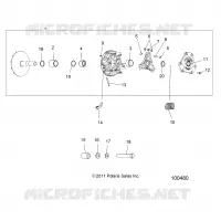 SYSTEME DE TRANSMISSION, PRIMARY CLUTCH