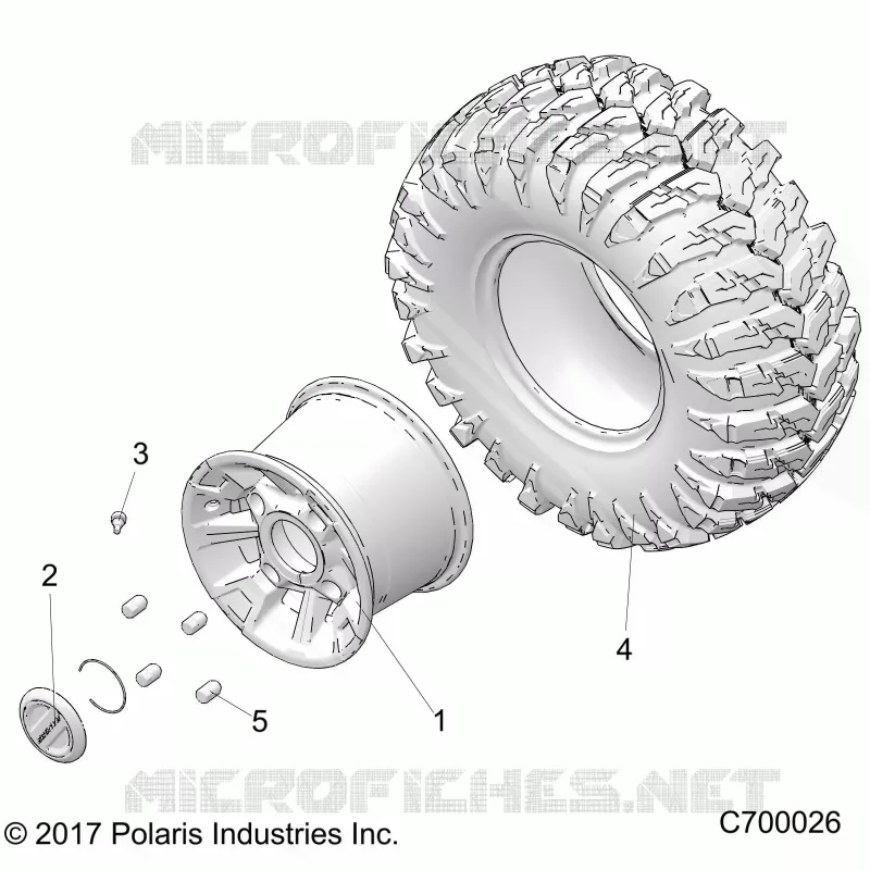 ROUES, REAR