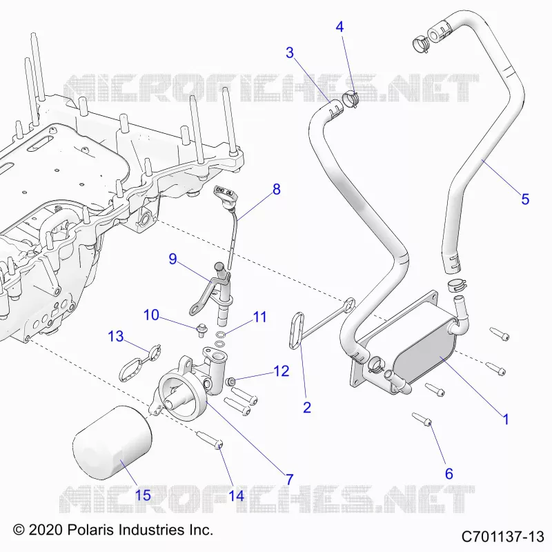 FILTRE A HUILE, OIL COOLER AND RELATED