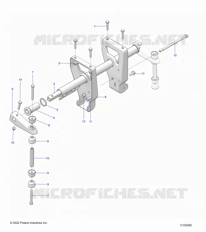SUSPENSION, BARRE DE TORSION