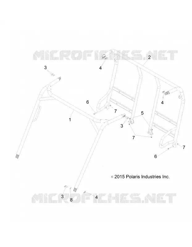 CHASSIS, CAB CADRE