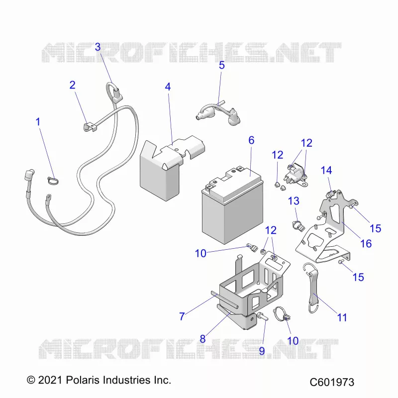 ELECTRICITE, BATTERY/BOX AND CABLES