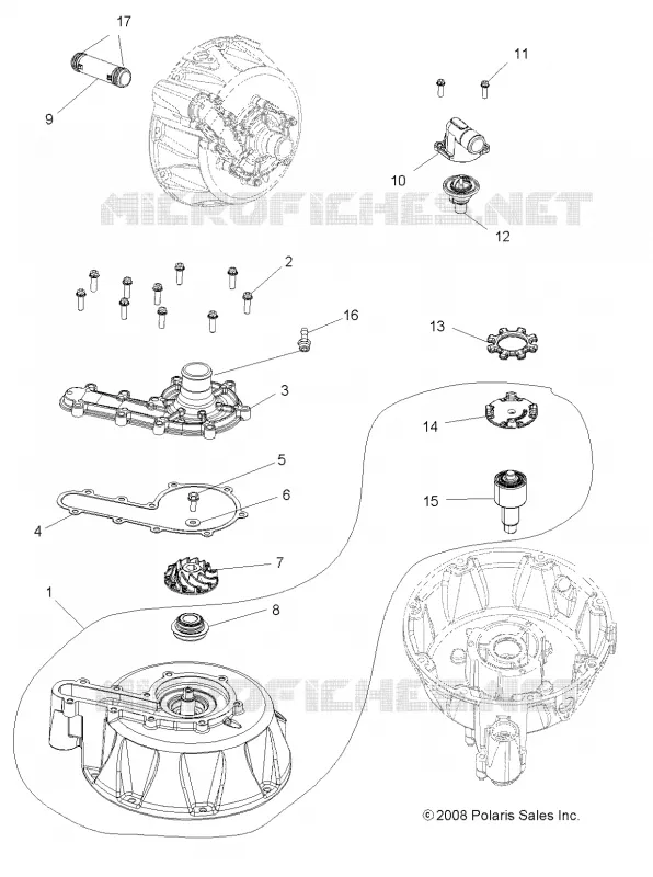 REFROIDISSEMENT SYSTEM AND POMPE A EAU