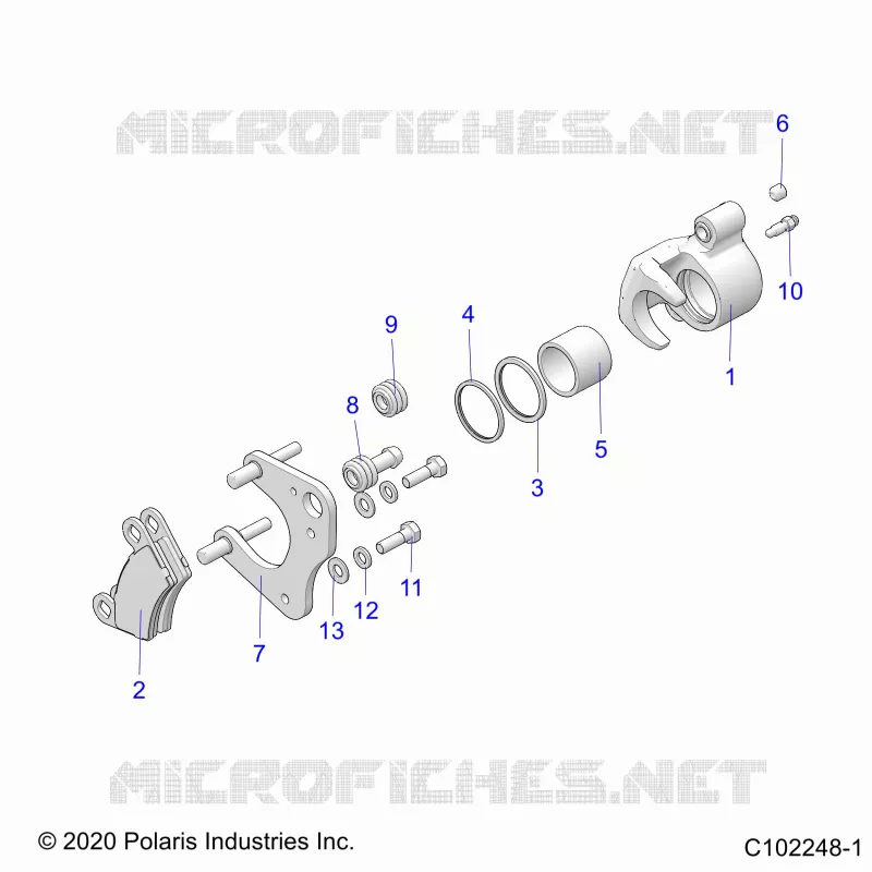 BRAKES, BRAKE ETRIER DE FREIN AVANT