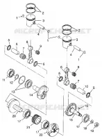 PISTON ET VILEBREQUIN CLASSIC 0983865 (4943624362C009)