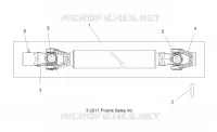 DRIVE TRAIN, ARBRE DE TRANSMISSION AVANT