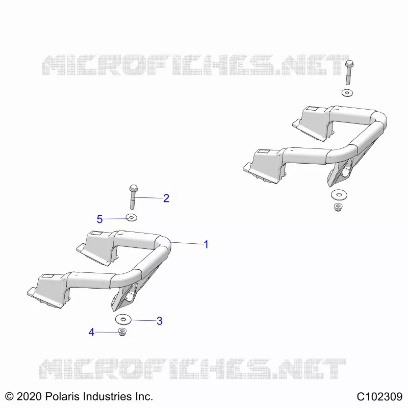 CARROSSERIE ARRIERE RACK, HANDGRIPS