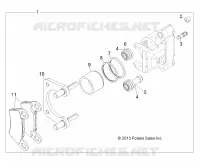 BRAKES, ETRIER DE FREIN ARRIERE