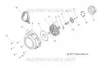 ENGINE, RECOIL DEMARREUR