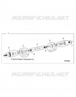 SYSTEME DE TRANSMISSION, HALF SHAFT, REAR (FROM 12/1/2018)