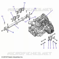MOTEUR, MOUNTING & LONG BLOCK
