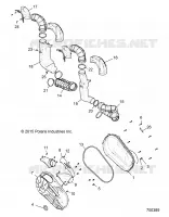 SYSTÈME DE TRANSMISSION, CLUTCH COVER