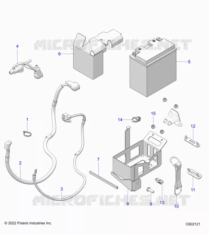 ELECTRICITE, BATTERY/BOX AND CABLES