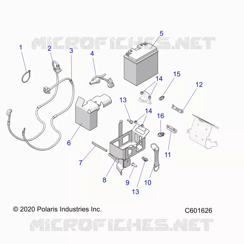 ELECTRICITE, BATTERY/BOX AND CABLES