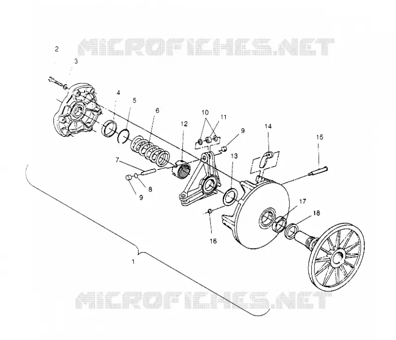 EMBRAYAGE DE TRANSMISSION ASSEMBLY XLT SP 0966676 AND  EUROPEAN XLT SP E966676 (4931703170B014)