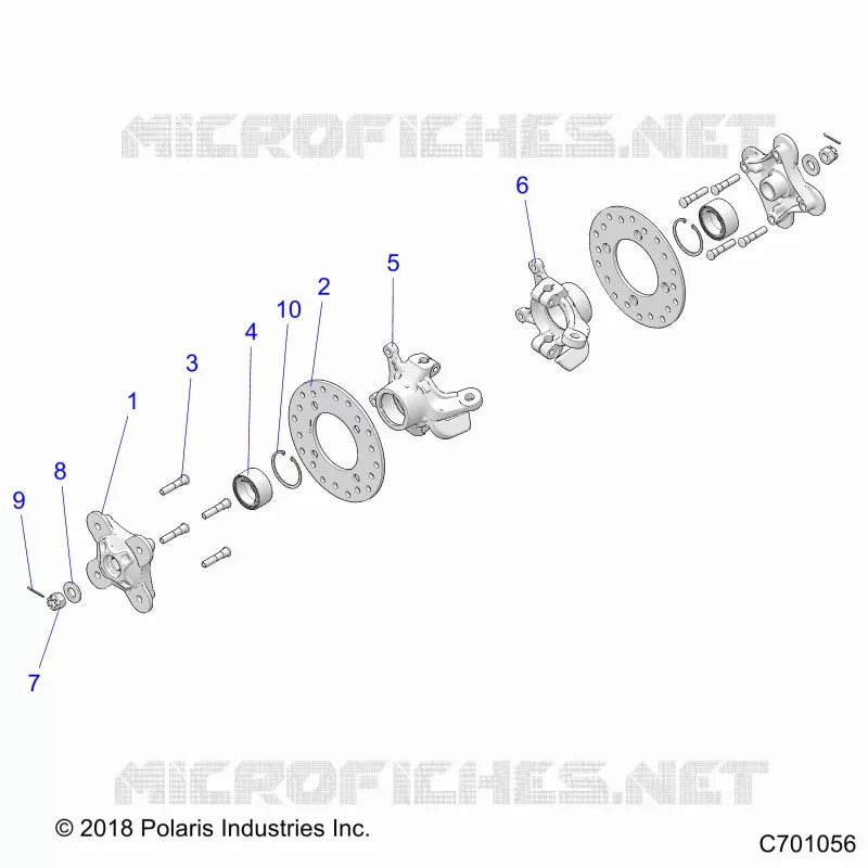 SUSPENSION AVANT CARRIER AND HUB