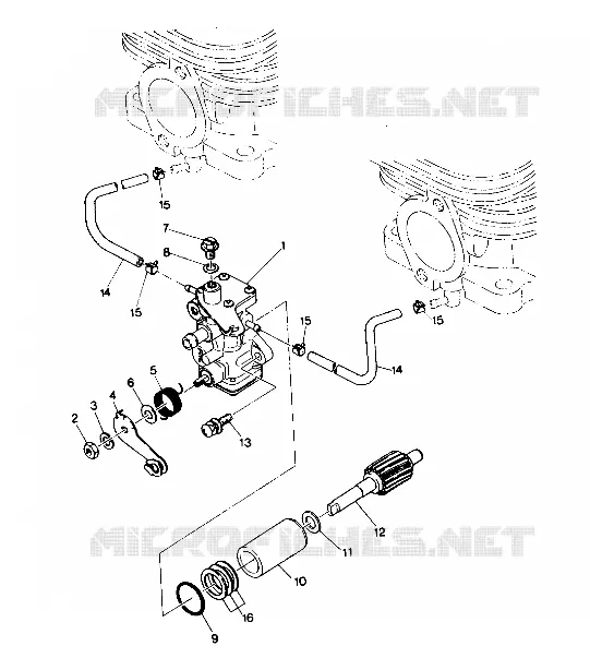 POMPE A HUILE SuperTrak (4921292129040A)