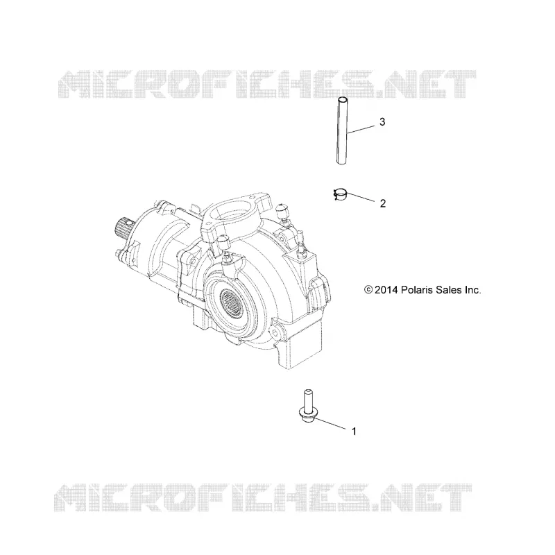 SYSTÈME DE TRANSMISSION, SUPPORT PONT, FRONT