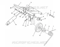 BRAS DE SUSPENSION ARRIERE 500 EFI / 0930674 AND  500 EFI SKS / 0930574 (4922962296022A)