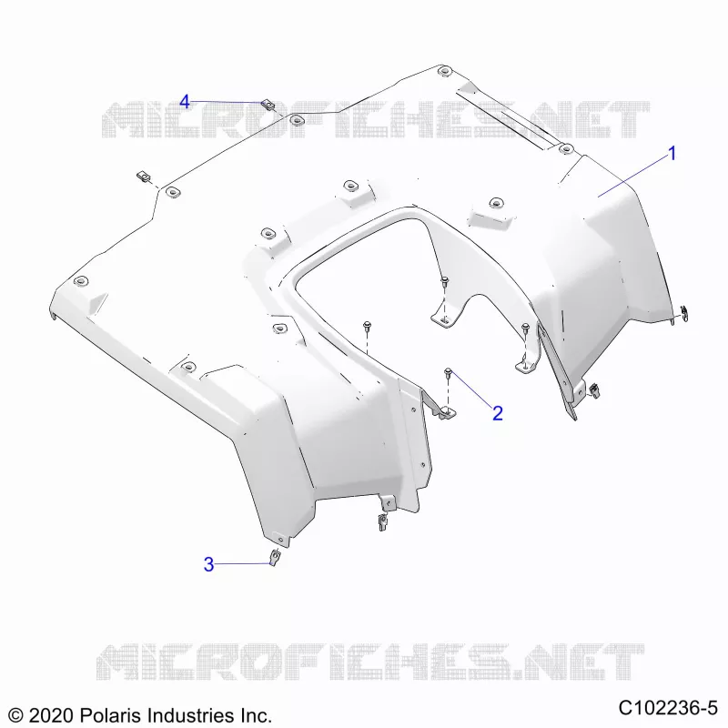 CARROSSERIE ARRIERE CAB