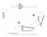 ELECTRICITE, HEADLIGHT AND TAILLIGHT