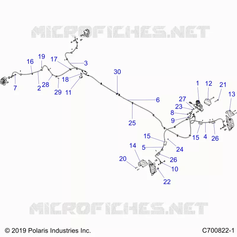 BRAKES, BRAKE LINES AND MAITRE CYLINDRE