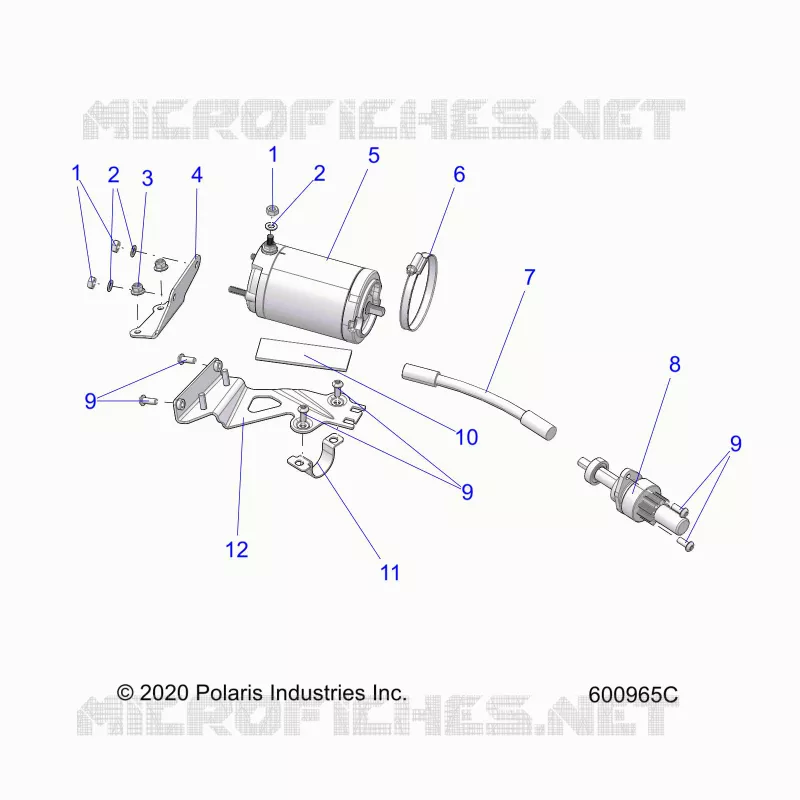 DEMARREUR MOTOR