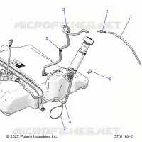 SYSTÃˆME D'ALIMENTATION, FUEL LINES, STD.