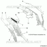 GARDE BOUE ARRIERES AND BEZELS- Z20NAE99AC/AL/AN/BC/BL/BN/K99AF/AK/BF/BK/M99AL/R99AZ/BZ (C700248-8)
