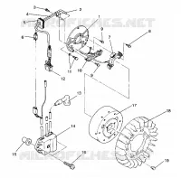 STATOR ASSEMBLY SPORT / 0930443 (4922942294032A)