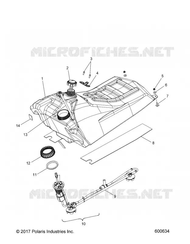 CARBURANT SYSTEM, CARBURANT TANK ASM.